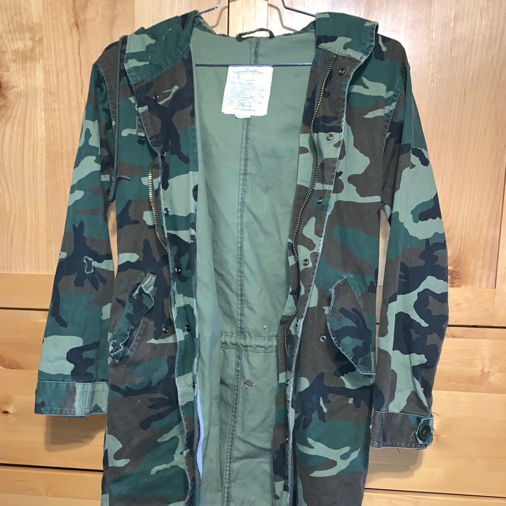 Parka extreme cold weather jacket